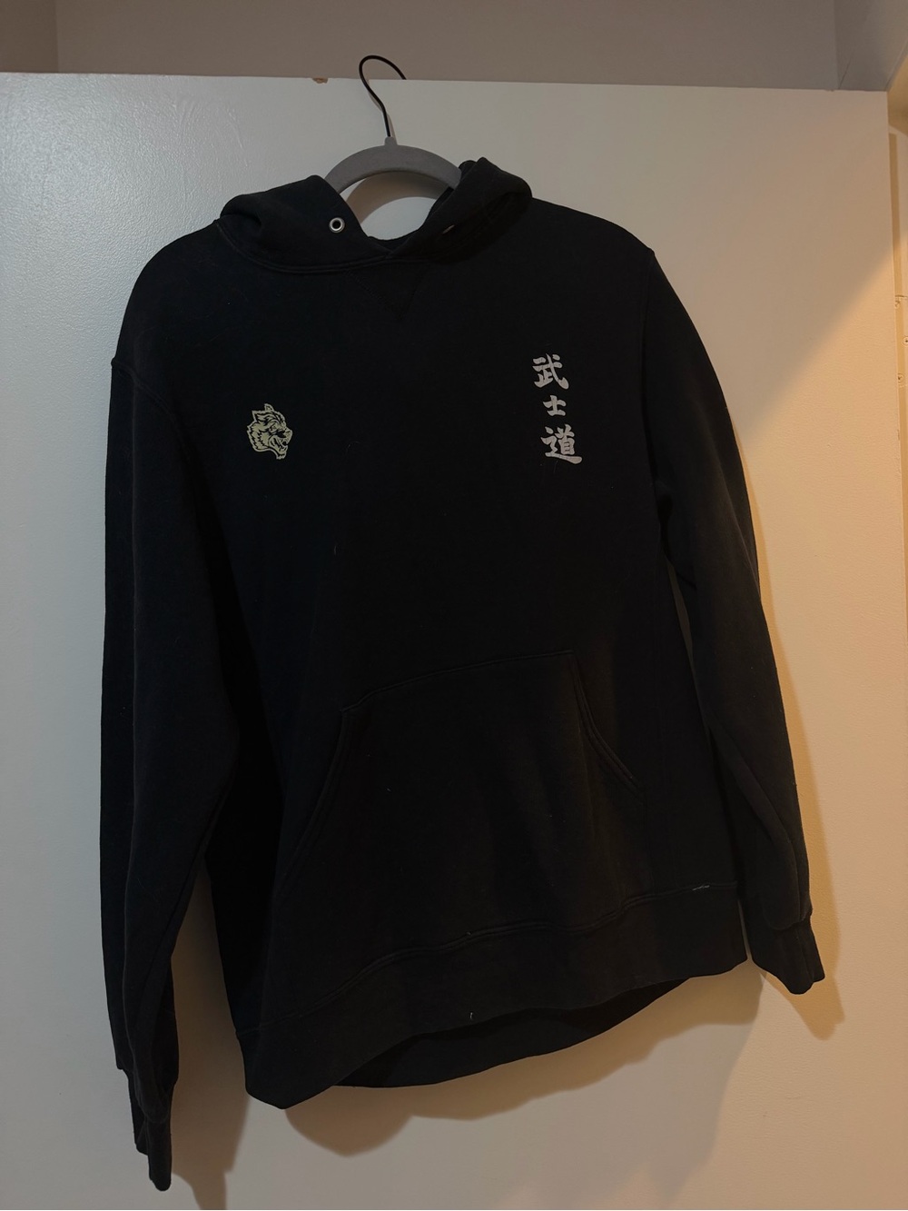 Darc Sport Black Hoodie with Subtle White Logos